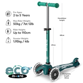 Mini Micro LED Scooter