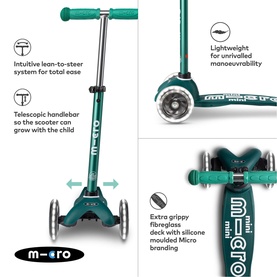 Mini Micro LED Scooter