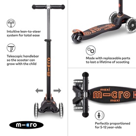 Maxi Micro Deluxe LED Scooter