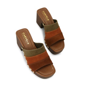 Settanta Block Heel Mules