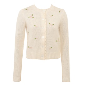 Anjou Floral Rose Cardigan