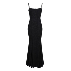 Joan Floral Lace Backless Gown