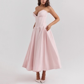 Lady Strapless Corset Dress