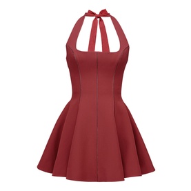 Loulette Halter Mini Dress
