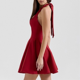 Loulette Halter Mini Dress