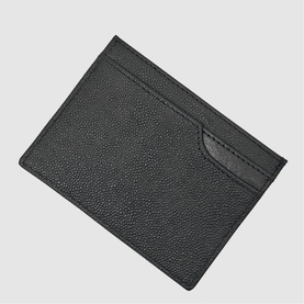 Hugo Grained Leather Cardholder