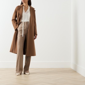 Cles Belted Wrap Coat