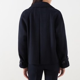 Nupar Short Double-Breasted Trech Coat