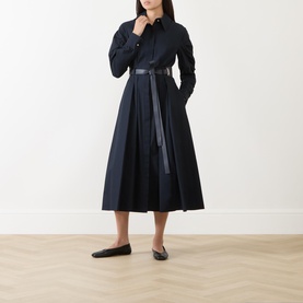 Valdese Belted Shirt Dress