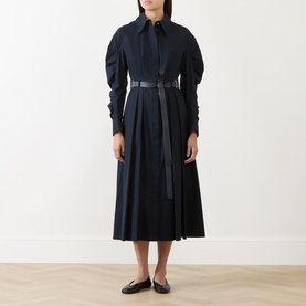 Valdese Belted Shirt Dress