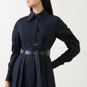 Valdese Belted Shirt Dress