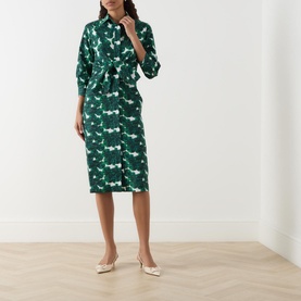 Maremma Tie-Fastening Shirt Dress