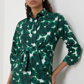 Maremma Tie-Fastening Shirt Dress