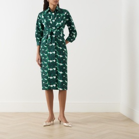 Maremma Tie-Fastening Shirt Dress