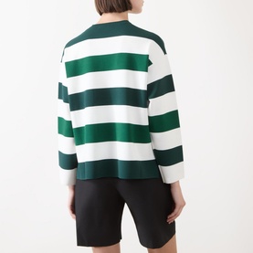 Jesone Stripe Cropped Sweater