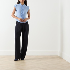 Skipper Ruffle Trim Shirt