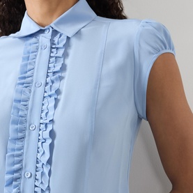 Skipper Ruffle Trim Shirt