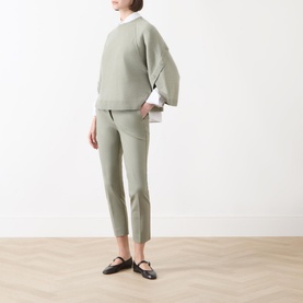 Pegno Cropped Straight Leg Trousers
