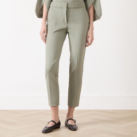 Pegno Cropped Straight Leg Trousers
