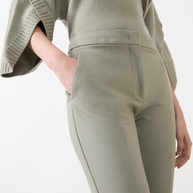 Pegno Cropped Straight Leg Trousers