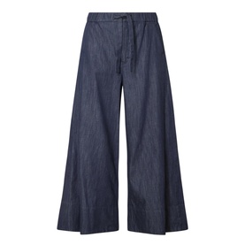 Jour Cropped Wide Leg Trousers