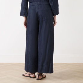 Jour Cropped Wide Leg Trousers