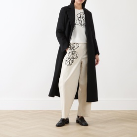 Longrun Belted Coat