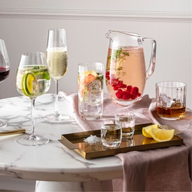 Rose Garden Champagne Flute, Set of Four