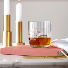 Rose Garden Water Glass, Set of Four
