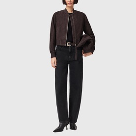 Orten Suede Bomber Jacket