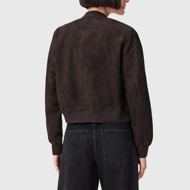 Orten Suede Bomber Jacket