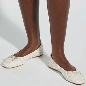 Heat Woven Ballet Flats