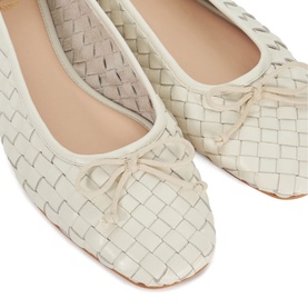 Heat Woven Ballet Flats