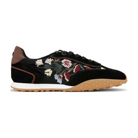 Lavender Embroidered Trainers