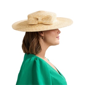 Straw Boater Hat