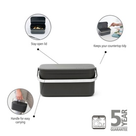 SinkSide Food Waste Caddy 1.8L