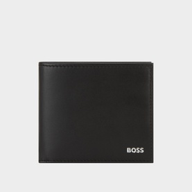 Randy Logo Leather Wallet