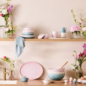 Stoneware La Jardin Serving Bowl 25cm