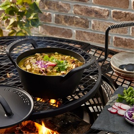 Signature Cast Iron Outdoor Round Casserole&nbsp;25cm