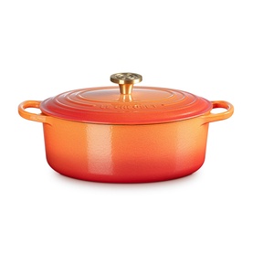 Signature Cast Iron Oval Casserole 29cm