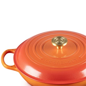Signature Cast Iron Shallow Casserole 30cm