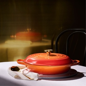 Signature Cast Iron Shallow Casserole 30cm