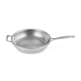 Classic 3-Ply Stainless Steel Uncoated Frying Pan 30cm