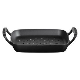 Signature Cast Iron Outdoor BBQ Square Grilling Basket&nbsp;30cm