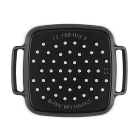 Signature Cast Iron Outdoor BBQ Square Grilling Basket&nbsp;30cm