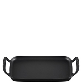 Signature Cast Iron Outdoor BBQ Rectangular Griddle&nbsp;40cm
