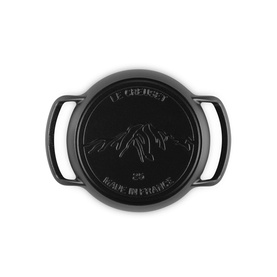 Signature Cast Iron Outdoor BBQ Round Skillet 25cm