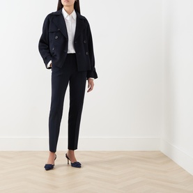 Jerta Slim Leg Cropped Trousers