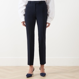 Jerta Slim Leg Cropped Trousers