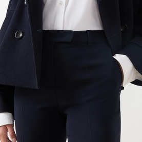 Jerta Slim Leg Cropped Trousers